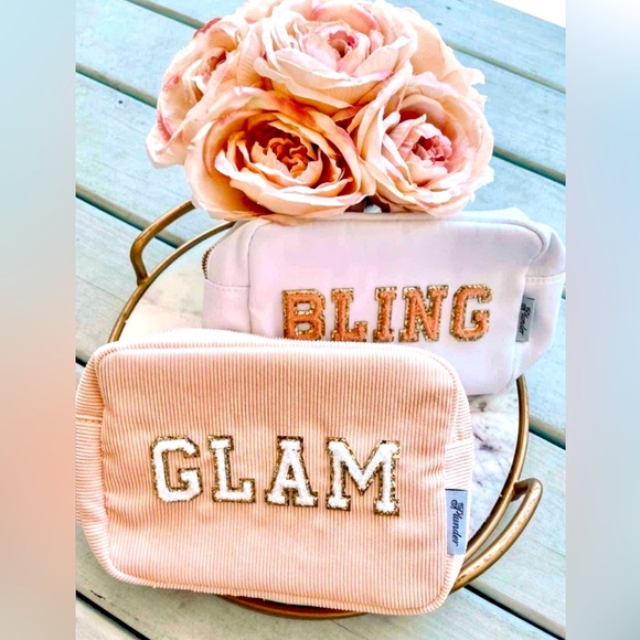 New “GLAM” Cosmetic  Bag - Picture 1 of 2